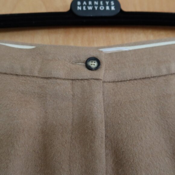 Michael Kors Collection camel/tan pants 100% camel hair sz 4 Made in Italy SOFT! - Picture 5 of 14